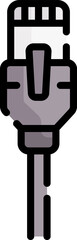 rj45 Illustration on a white background.