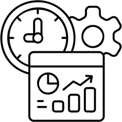 Time Analysis Icon