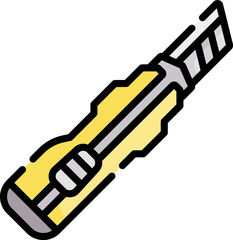 cutter Illustration on a white background.