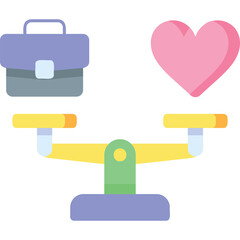 Work Life Balance Illustration