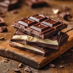 Milk Chocolate with Cream Filling