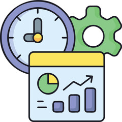 Time Analysis Sticker