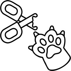 Pet Nail Clipper Icon