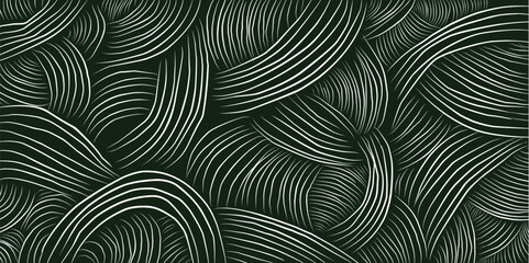 3d effect line waves dark green background  (20241031025746).eps