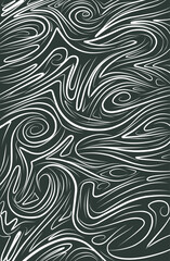3d effect Line waves pattern background portrait  