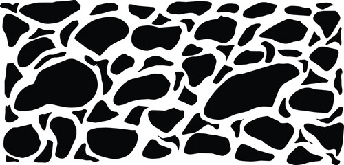natural skin patten geometric shape rock black (20240911045129).eps
