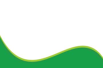 abstract green wave background