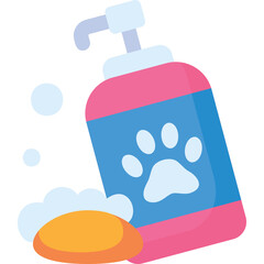 Pet Shampoo Illustration