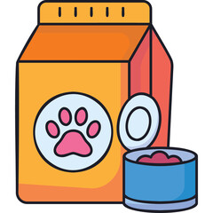 Pet Food Sticker