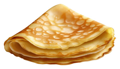 PNG Crepe flatten pancake dessert bread.