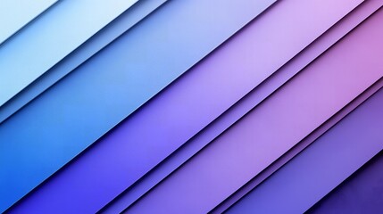 Obraz premium Serene layers of pastel blues and purples gently transitioning in a diagonal pattern, creating a calming and tranquil visual experience.