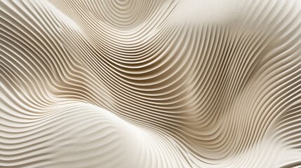 Abstract Architectural Design with Flowing Lines