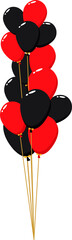 Black Friday Balloons Decoration