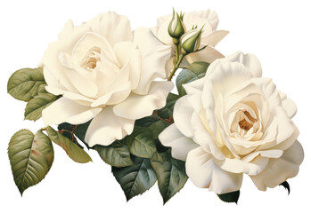 Fototapeta premium PNG White rose bouquet flower petal plant.