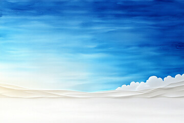  winter frost gradient watercolor backdrop