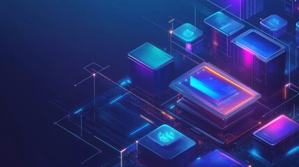 A blockchain architect designing AI powered decentralized solutions for crypto backed travel and accommodation platforms, futuristic travel lab with live data, High-tech style