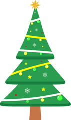 Christmas Tree Illustration