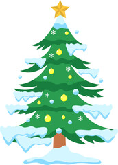 Christmas Tree Illustration