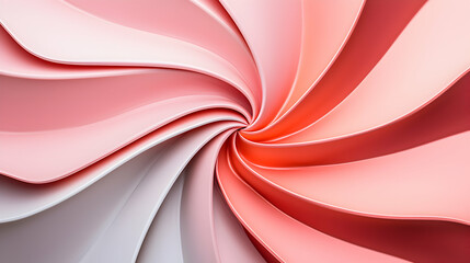 Abstract Pink and Red Swirling Spiral Pattern