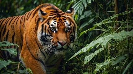 Fototapeta premium Tiger in the Jungle