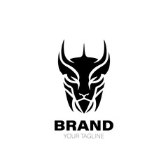 Manticore Logo. Manticore Logo Design. Manticore Logo Brand. Manticore Logo Vector Design Isolated on White Background