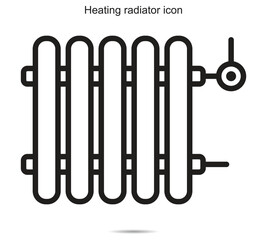 Heating radiator icon