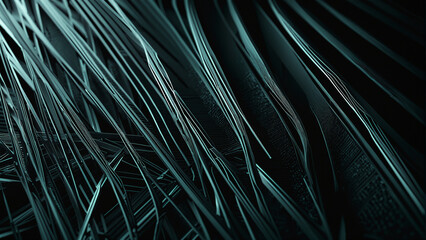 Geometric Abstract Background with Intersecting Lines and Shapes