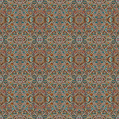 Aztec pattern for textile design