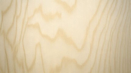 Obraz premium A warm light colored wooden surface with a soft subtle grain and texture pattern creating a clean minimalist background