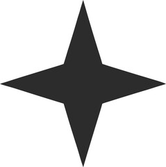 Nautical Compass Star Symbol