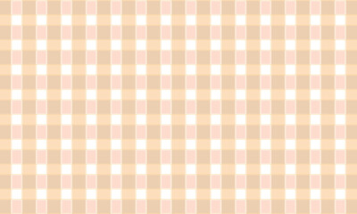 薄いピンクと茶色のマドラスチェック柄