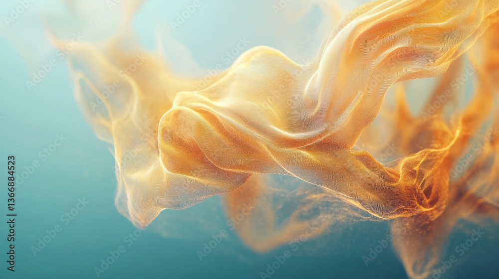 Poster a captivating fire display creating abstract artistic connectivity in a gallery with soft natural li