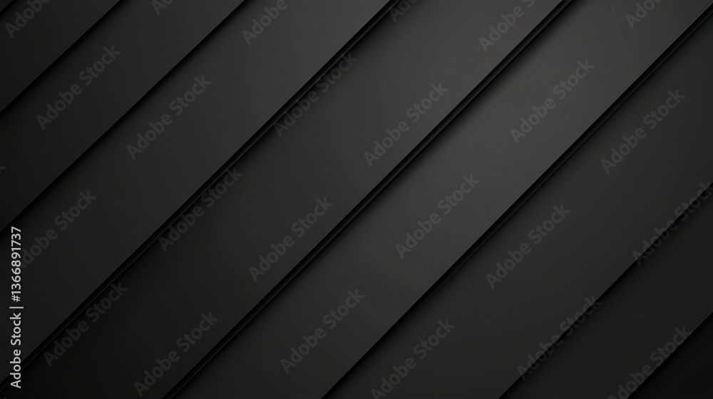 Wall mural abstract background, black gradient, dark gray background used in design. align the letters mobile s