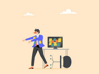 Working too hard or being tired from too much work can cause employees to feel pressure and stress.