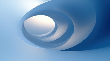 Abstract Blue Architectural Design