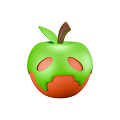 Cursed Glowing Apple