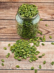 유기농 견과류 호박씨, 요리재료