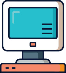 pc icon vector illustration design