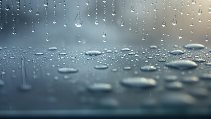 Imagine capturing the intricate patterns of raindrops on a window using a hyper zoom lens