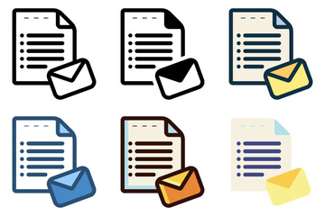 email letter icon vector illustration