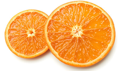orange isolated on white background