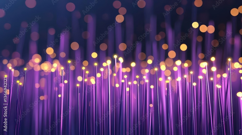 Poster spark data visualization with glowing sparks symbolizing real time processing.