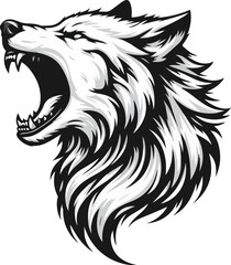 Obraz premium wolf head