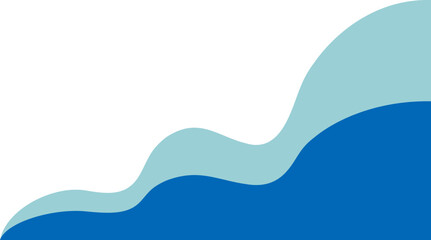 물결 도형 벡터