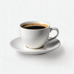 Cup of Coffee on Saucer
