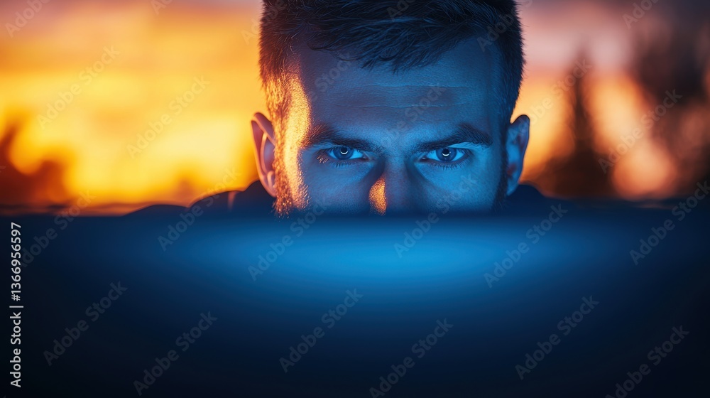 Poster technical programmer writing detailed technical code on a large ultra wide monitor.