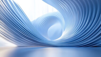 Naklejka premium Abstract Blue Architectural Design