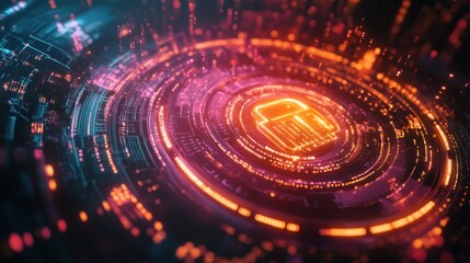 Abstract digital security interface