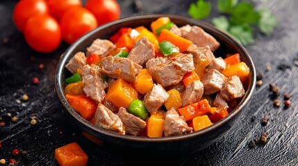 Satisfying Stir-Fried Veggies and Protein Bowl Recipe (AI Image)