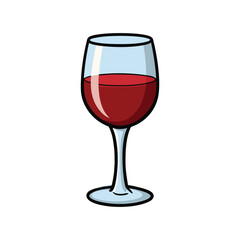 glass of red wine